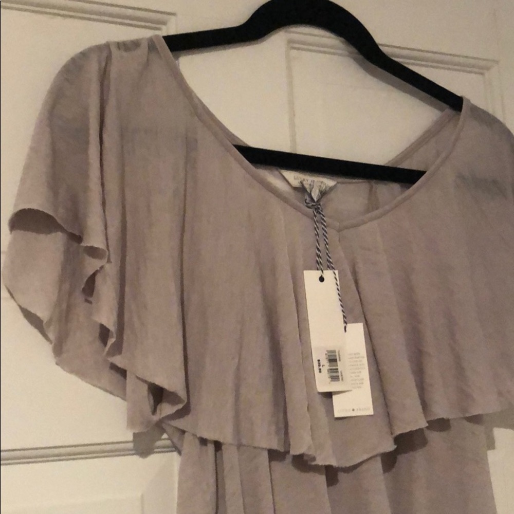 NWT Lucky Brand Super Soft Flowy Top